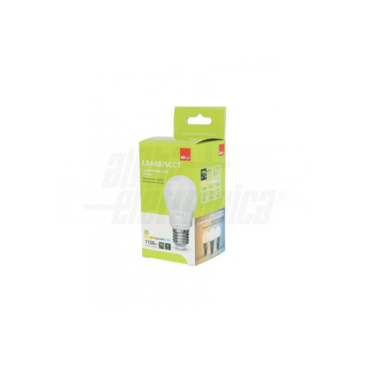 scatola Lampadina Led E27 Bulbo 6,7W CCT Regolabile 3 Tonalità e 3 Potenze 1120 Lumen