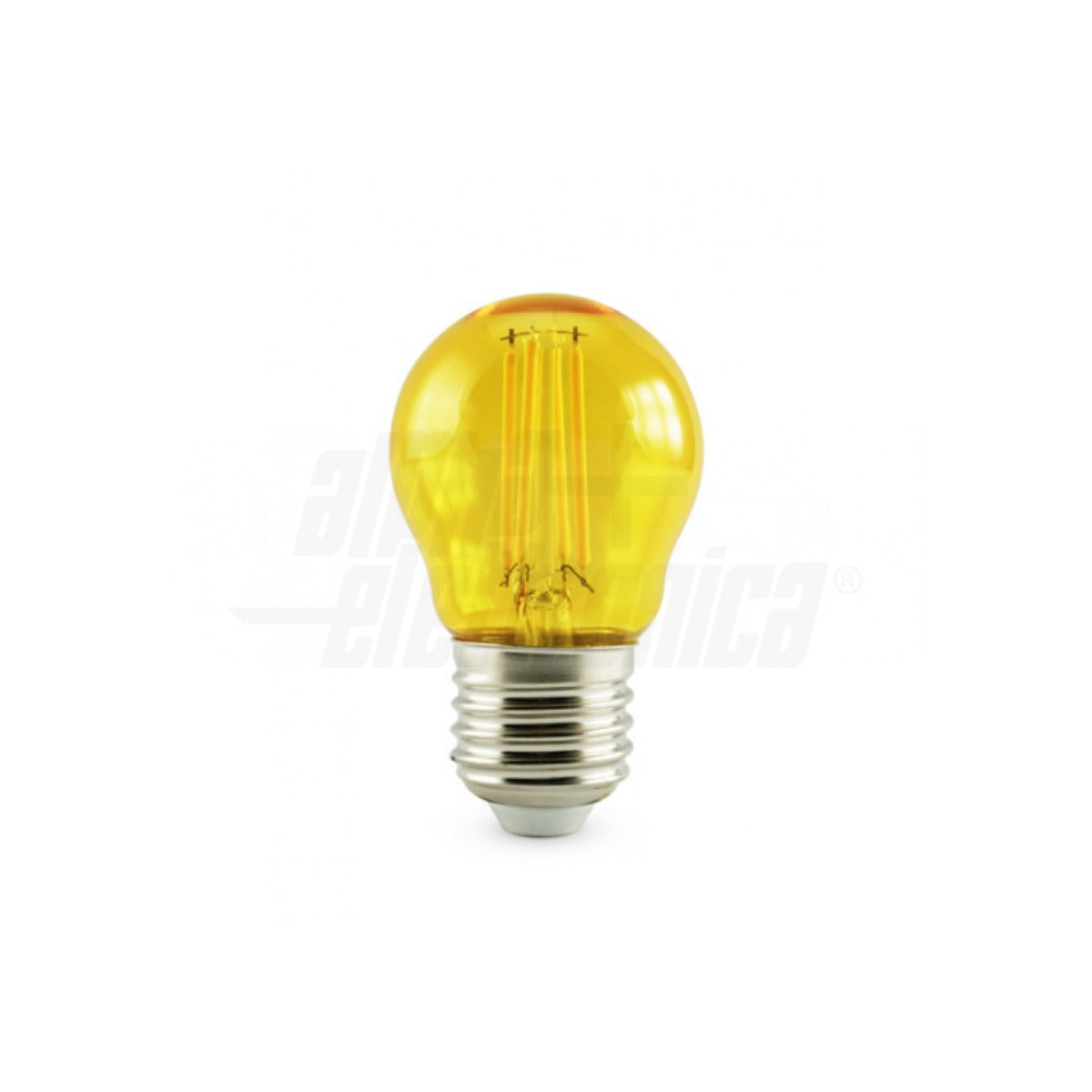 Lampadina LED Filamento Mini-Bulbo E27 4,5W Gialla