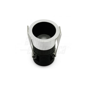 Mini Faretto LED da Incasso Atmos 4,8W Nero Ø40mm