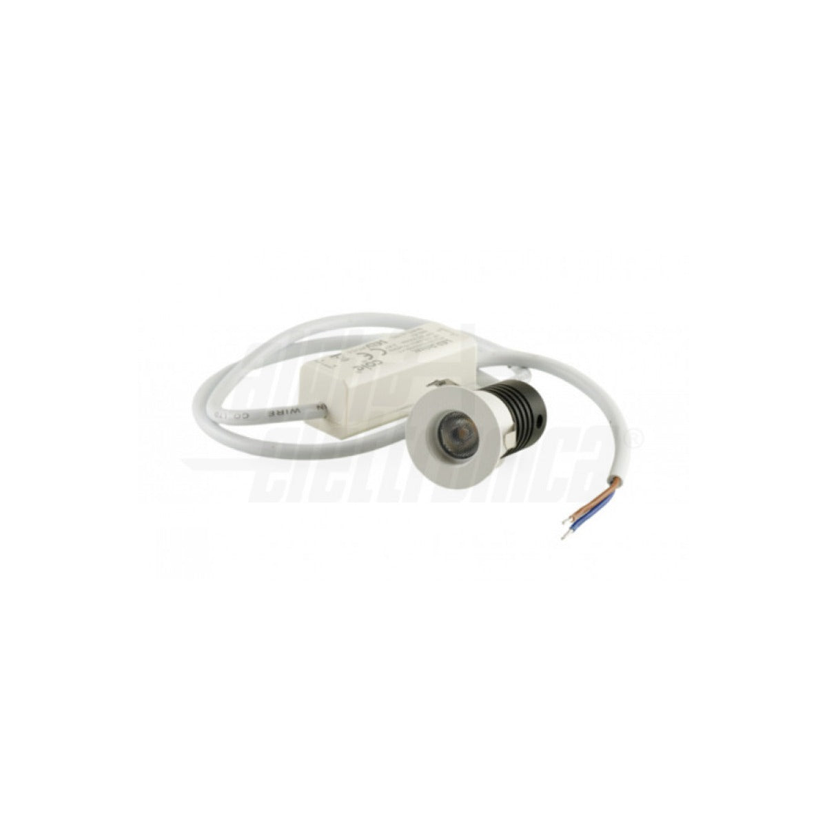 Mini Faretto LED da Incasso Focus 1W Bianco Ø25mm CRI90