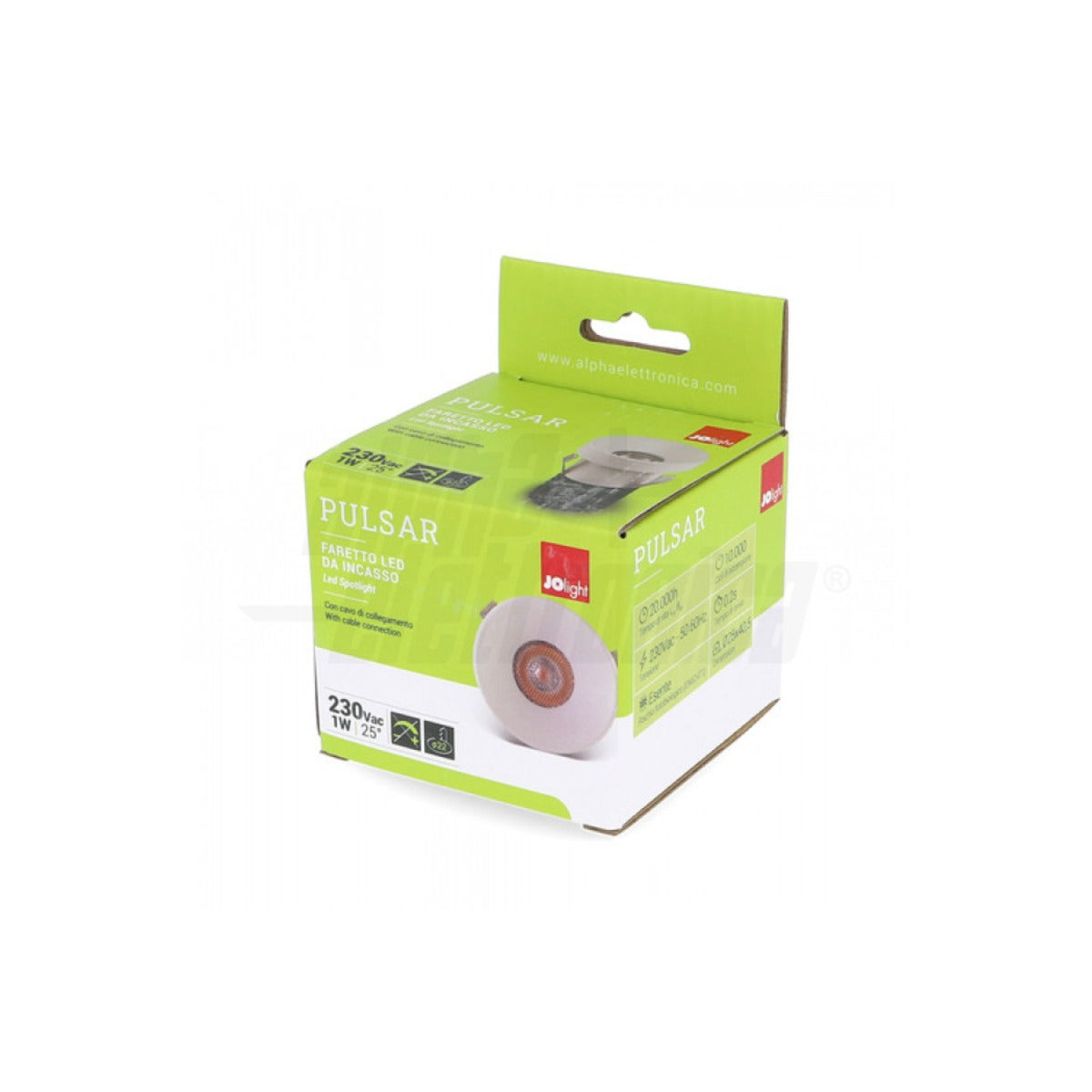 Mini Faretto LED da Incasso Pulsar 1W Bianco Ø25mm CRI90