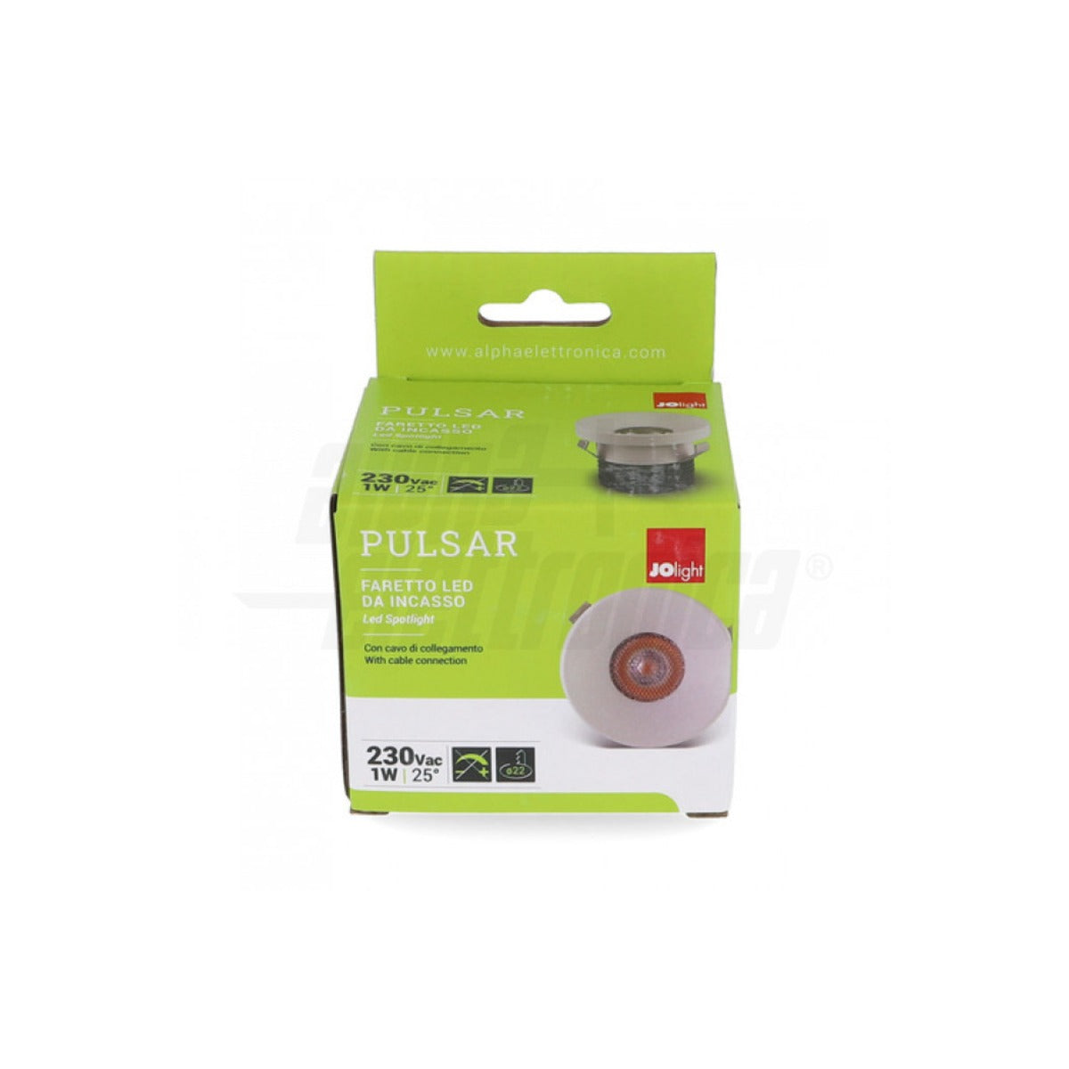 Mini Faretto LED da Incasso Pulsar 1W Bianco Ø25mm CRI90
