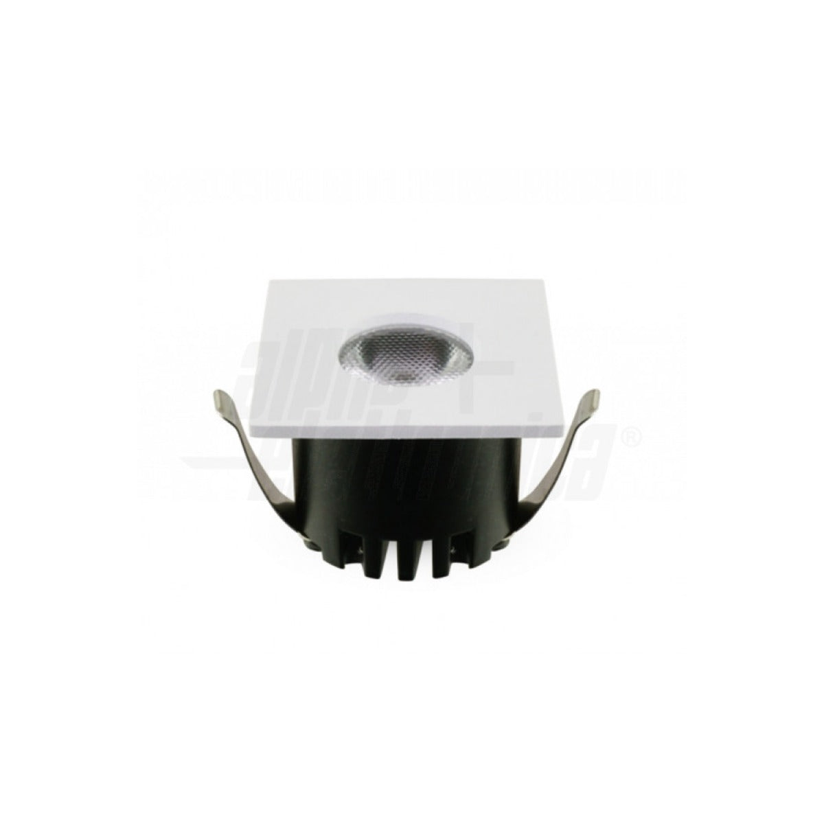 Mini Faretto LED da Incasso Quadrato Aurea 3W Bianco CRI90