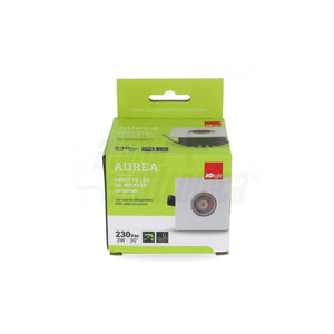 Mini Faretto LED da Incasso Quadrato Aurea 3W Bianco CRI90