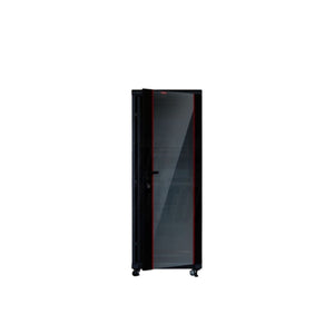 Armadio rack 19 pollici 32 unità - frontale porta aperta