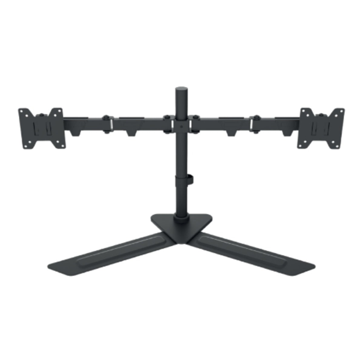 Supporto Doppio Monitor da Tavolo con Base 13-32 Pollici VESA 100x100 10 Kg x2