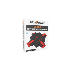 Switching Hub SX-HUB 3 Uscite per Caricabatterie Serie SX - AlcaPower