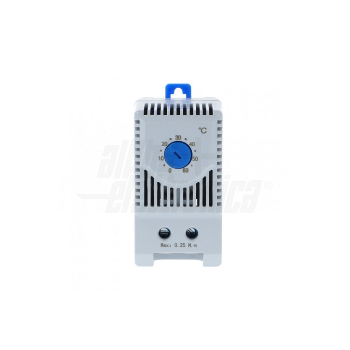 Termostato Barra DIN TMD200 N.O. 0-60 °C 10A 250V per Ventole