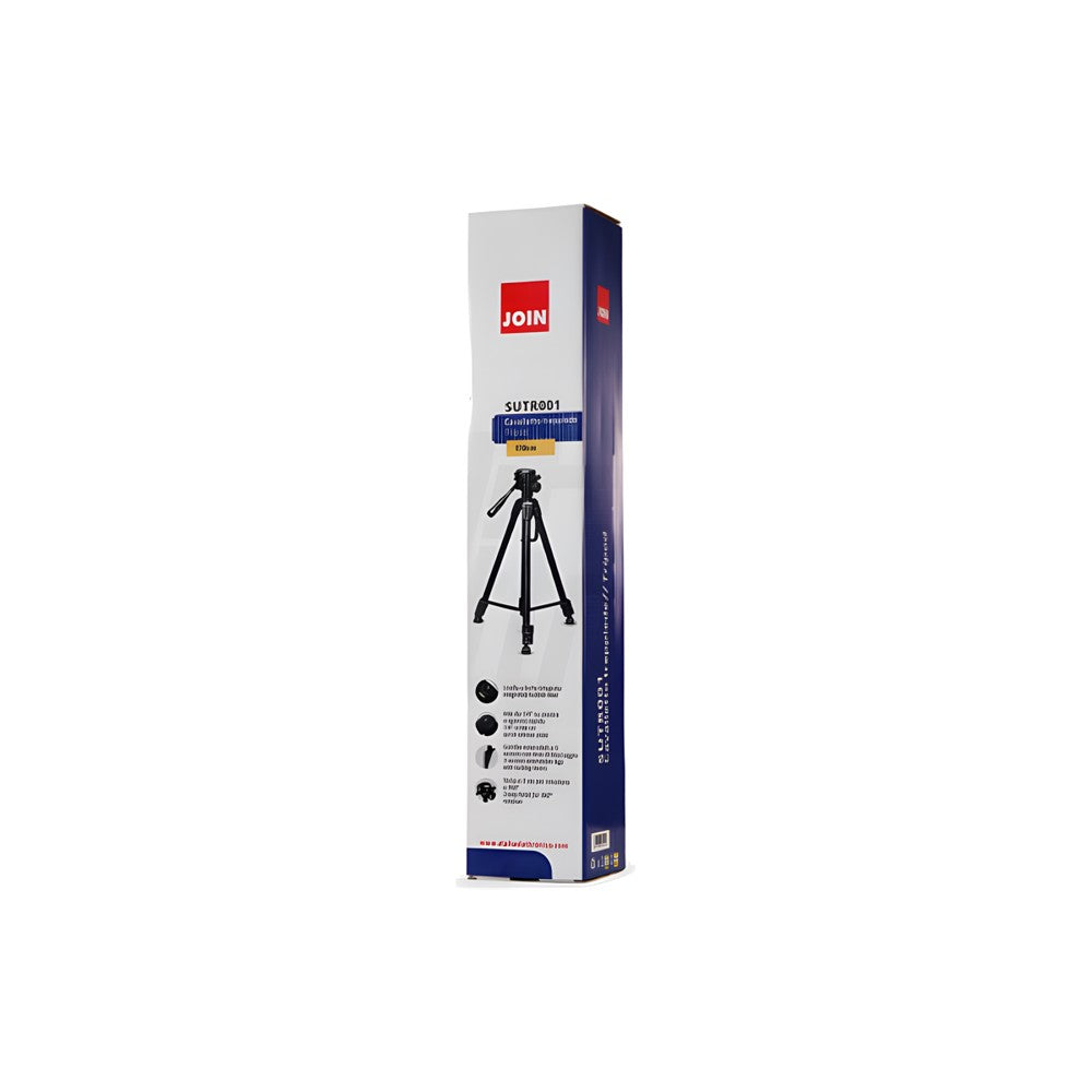 Treppiede fotografico telescopico 61-170 cm - confezione