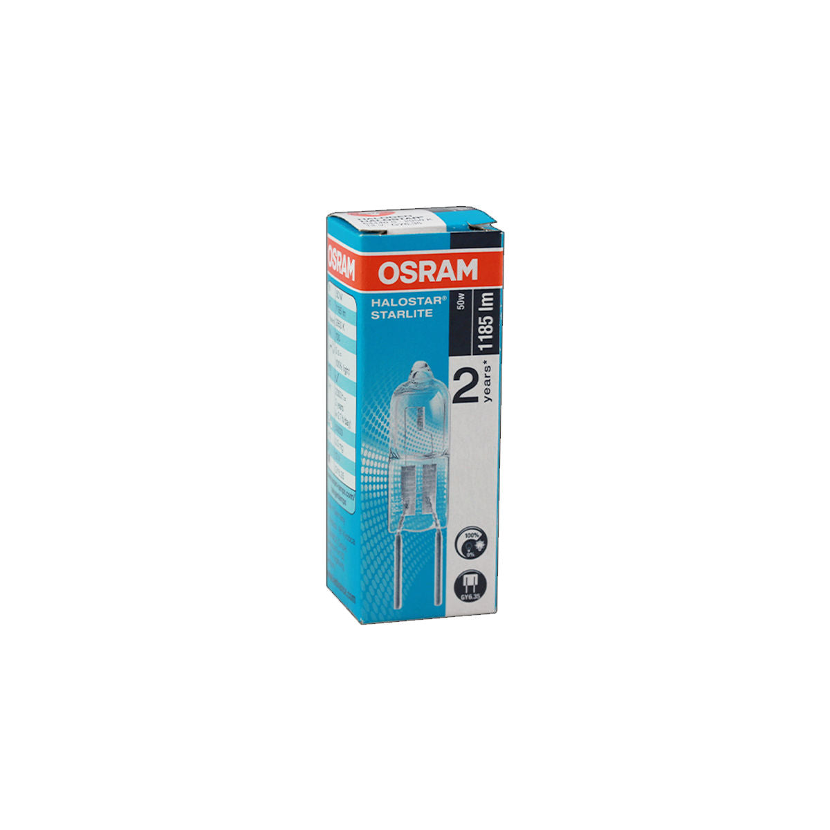 Lampadine G4 12V 50W Alogena HALOSTAR STARLITE