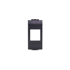 Adattatore keystone serie BTicino Living Light tasto stretto per frutti rj45 ethernet colore nero - Oniroview
