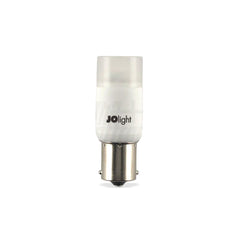 BA15S Led lampadina 2W 10-30VDC 24VAC Luce Fredda 6500K