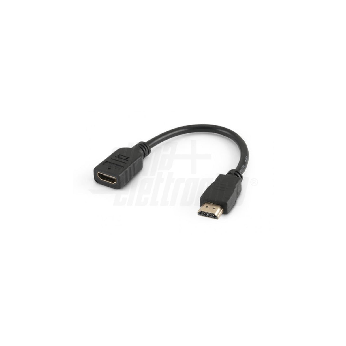 Cavo Prolunga HDMI 20cm Adattatore da Spina a Presa HDMI
