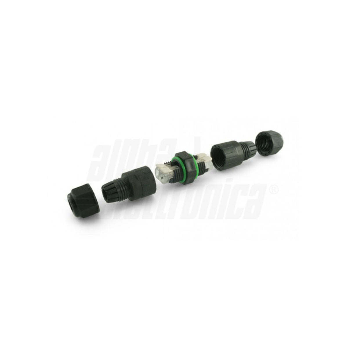 Connettore Giunzione 2 poli IP68 per esterno 16A 250V Impermeabile Waterproof