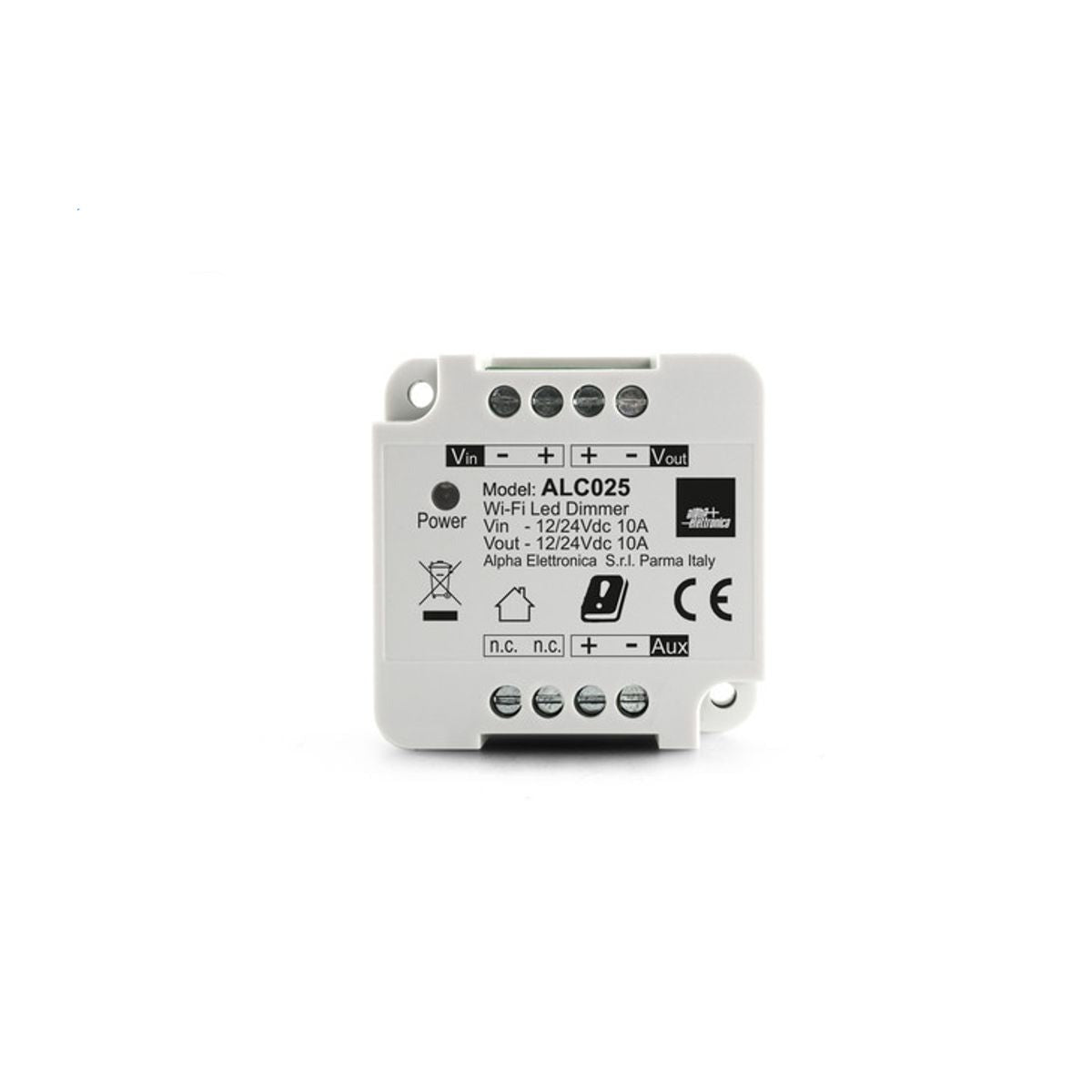 Dimmer smart per strisce led monocolore 12/24V 10A WiFi Alexa