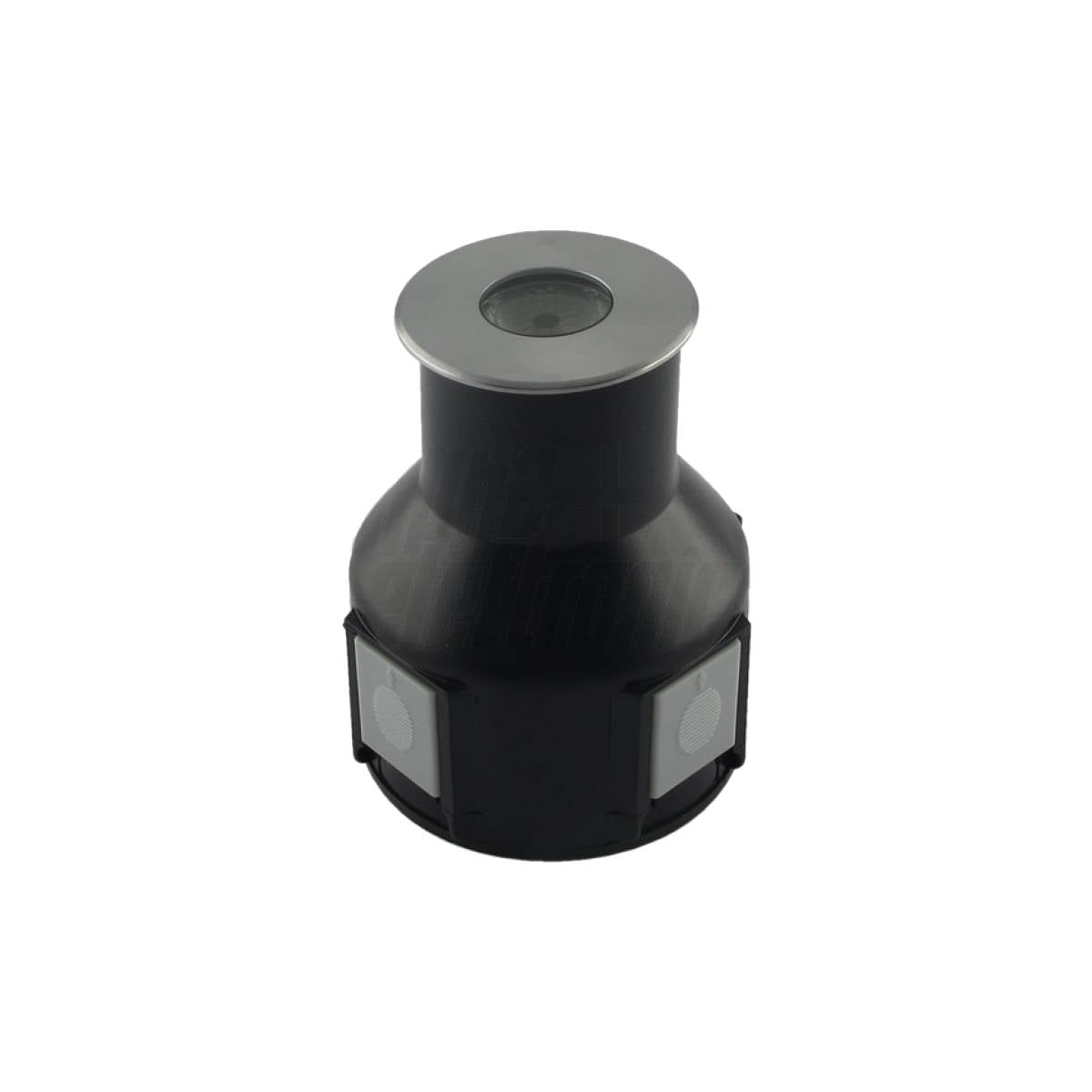 Faretto da Terra per Esterno Giardino Led Acciaio 2W 24V DC IP67 Luce Blu Cavo 12mt