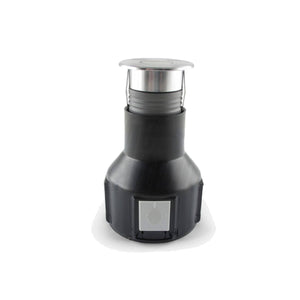 Faretto da Terra per Esterno Giardino Led Acciaio 2W 24V DC IP67 Tondo
