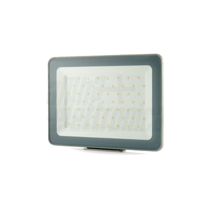 Faro led slim Easylink da esterno IP65 4000K grigio con connettore stagno