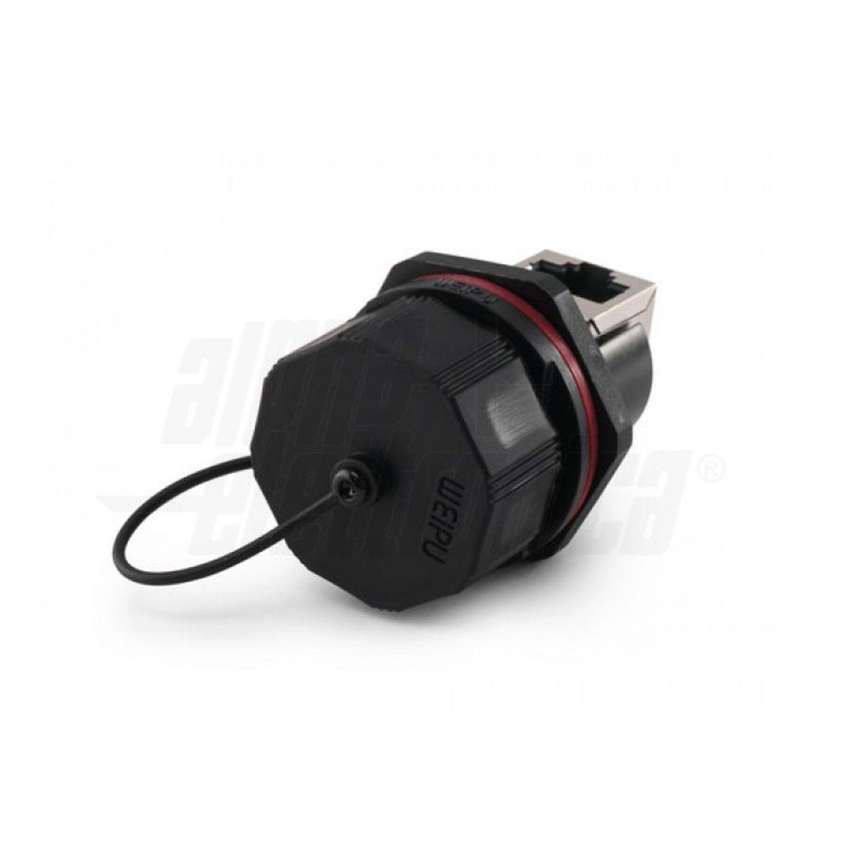 Presa RJ45 da Pannello IP67 FTP Cat.5e  Impermeabile Angolare