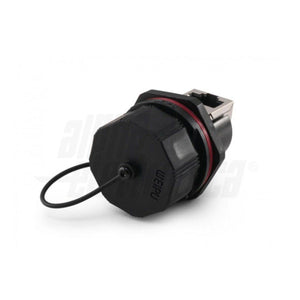 Presa RJ45 da Pannello IP67 FTP Cat.5e  Impermeabile Angolare