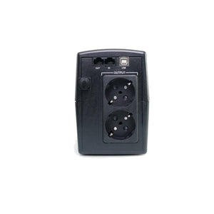 Gruppo di continuità UPS 600VA - 360W - Line interactive - 2 Prese Schuko