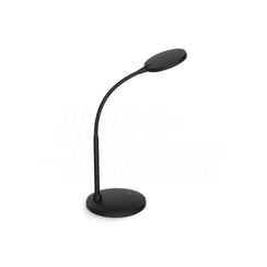 Lampada da tavolo Led con Interruttore Luce Calda - 5,5W - Snodabile, colore Nera