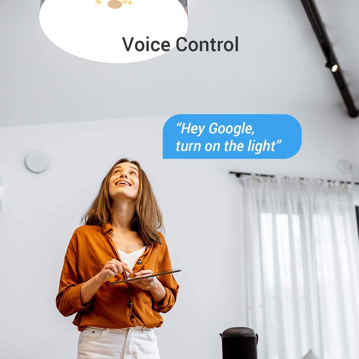 GU10 Smart Faretto Wifi 5W Alexa Compatibile Dimmerabile CCT Bianco dinamico