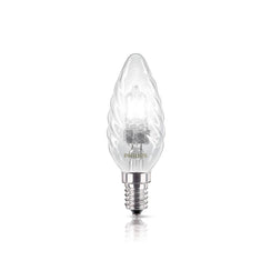 Lampadina a Tortiglione Chiara Alogena E14 18W = 23W Philips
