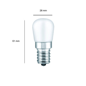 Lampadine per Flos 2097 Dimmerabile Filoled E14 2W Satinata, Luce Calda