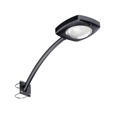 Lampione con Pannello Solare da Esterno IP65 con Sensore Pir Crepuscolare Telecomando 1200 Lumen 4000K