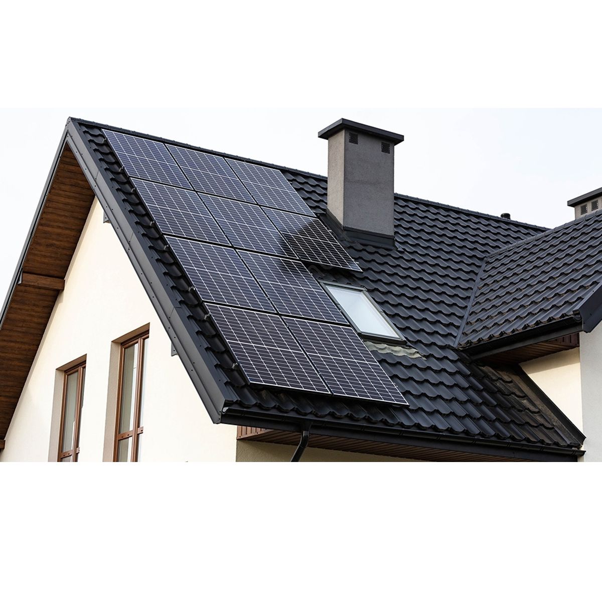 Pannelli Solari Fotovoltaico Monocristallino 410W 37,2V Full Black Amosolar (KIT 36 Pannelli)