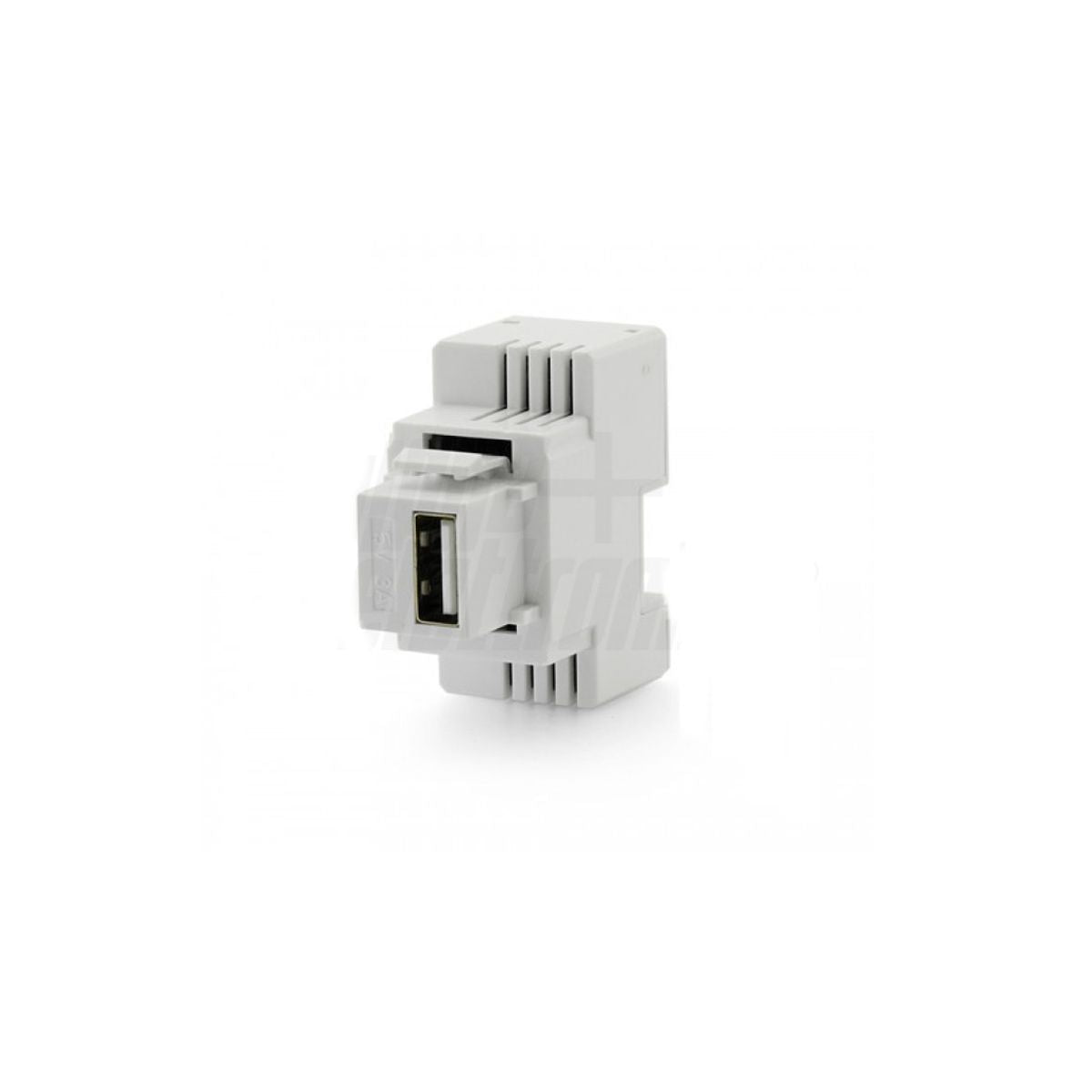 Presa USB Vimar Plana 5V 3A 15W Compatibile Vimar 14292 1 Modulo, Bianco