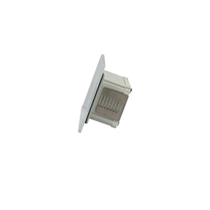 Segnapasso Led 503 Esterno 4W Faretto Asimmetrico Frontale Vetro 3000K IP65 230V