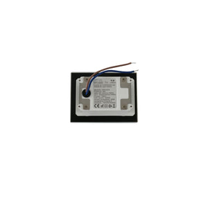 Segnapasso Led 503 Esterno 4W Faretto Asimmetrico Frontale Vetro 4000K IP65 230V