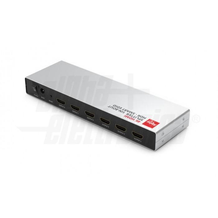 Splitter hdmi 8 uscite compatibile HDR Sky Q 4K 60hz smart edid con scaler