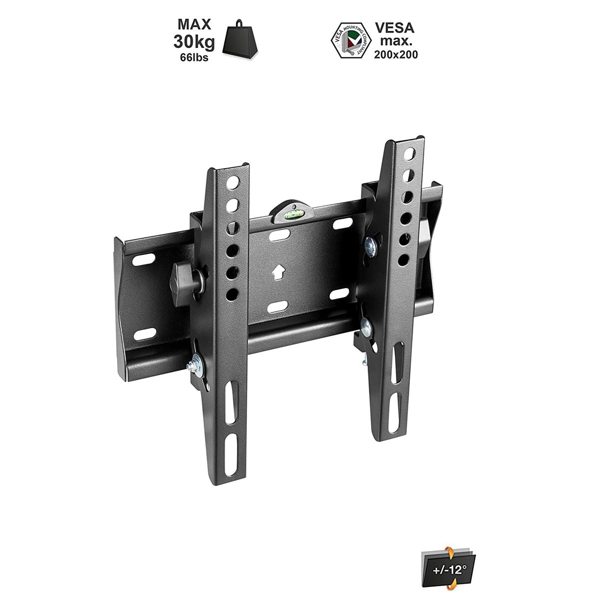 Staffa TV Inclinabile Parete 23-42 Pollici Portata 30KG VESA 200