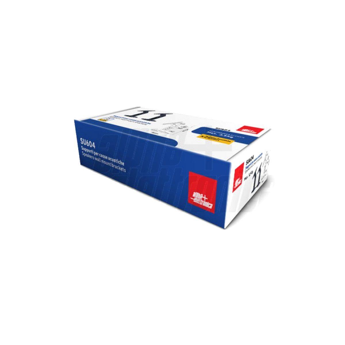 Staffe per casse acustiche da muro orientabili 360° kit 2 staffe - Oniroview
