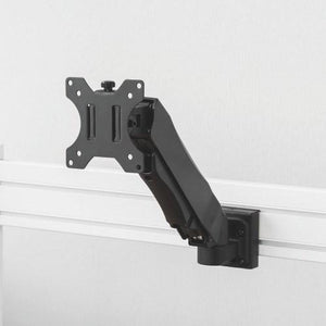 Supporto braccio orientabile con molla a gas per Monitor 13 - 27 pollici per Sistema SlatWall - Oniroview