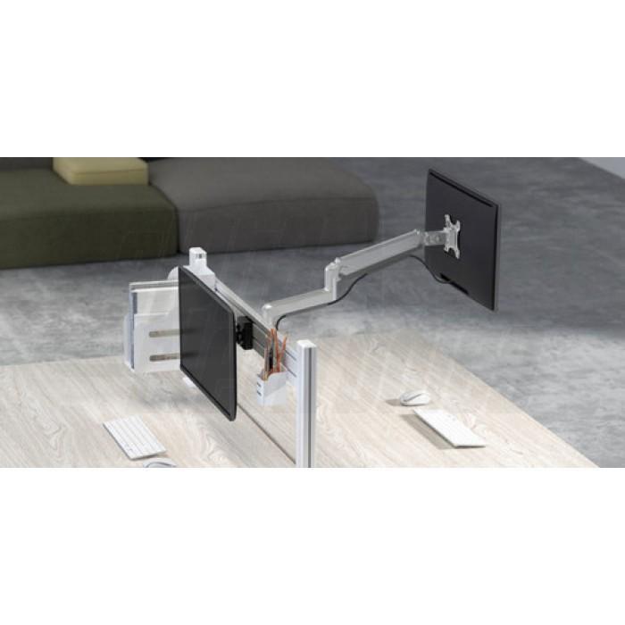 Supporto per monitor orientabile 13 - 27 pollici per Sistema SlatWall