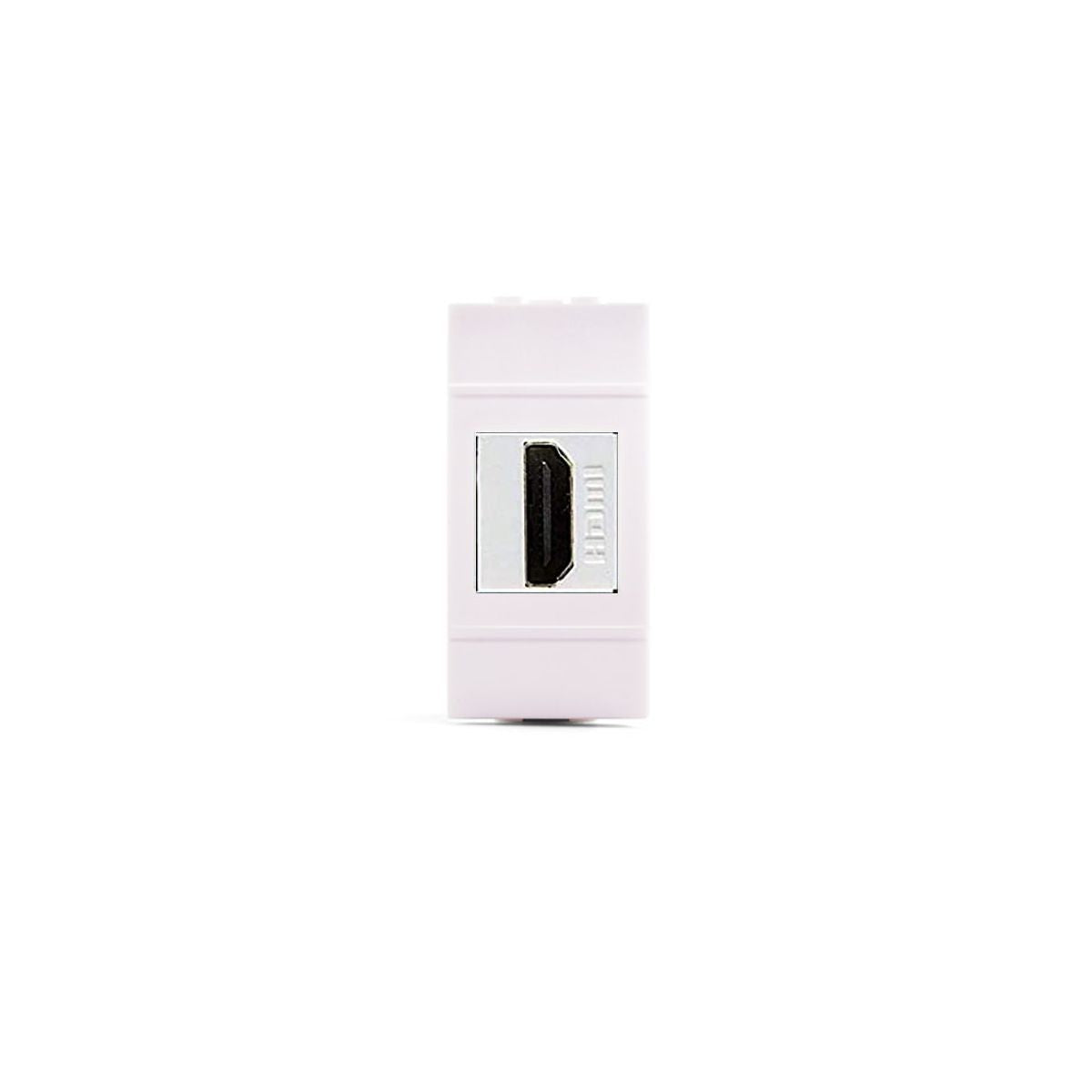 Presa HDMI Bticino Light N4284 Compatibile Giunzione Femmina 1 Modulo, Bianco