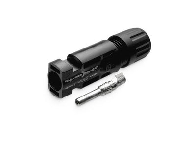 Connecteur MC4 pour photovoltaïque - Mâle - 1000V - Pour câble 4-6mm² - à sertir - PV-KST4/6II-UR